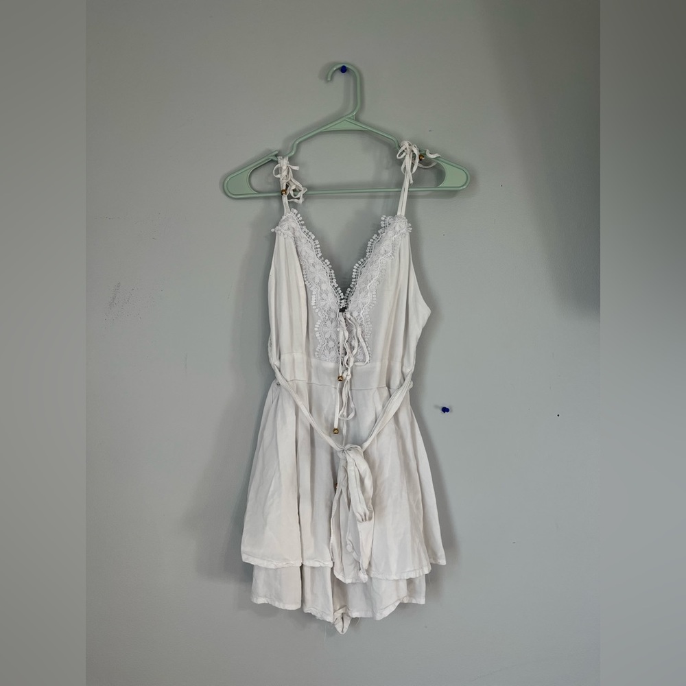 RUE 21  white romper